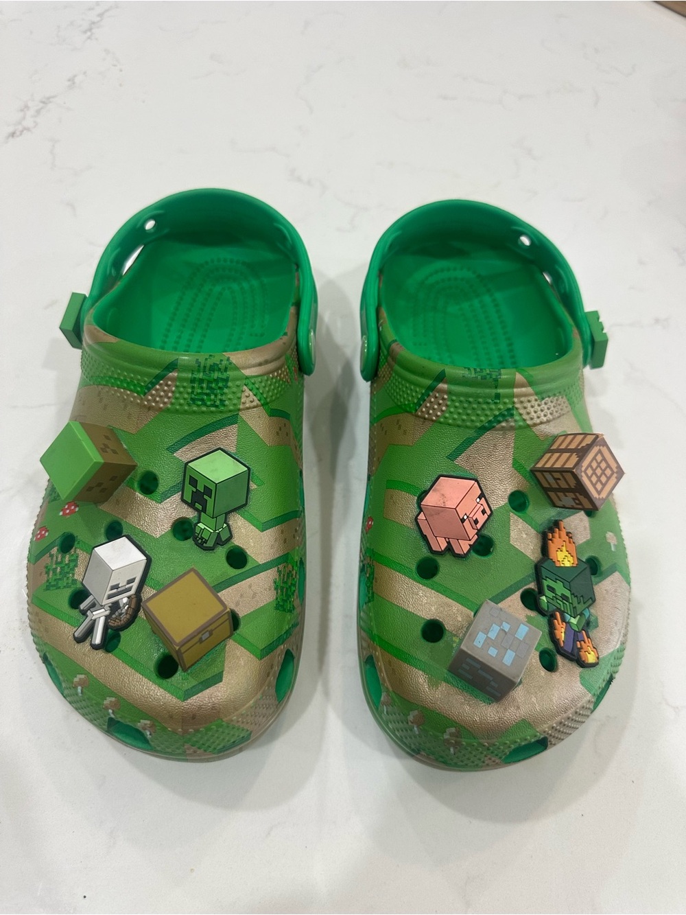 Men’s Minecraft Crocs Shoes